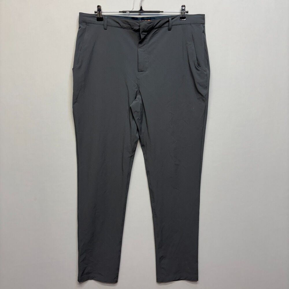 Teren Design Men Performance No Fly Zone Pants Size 36x34 Gray C124 -23